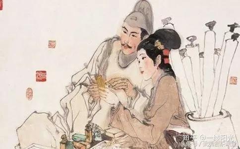 李清照与赵明诚"赌书消得泼茶香"