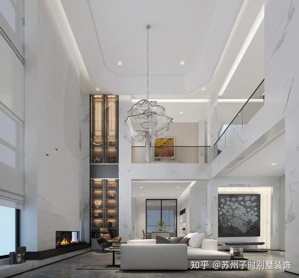 苏州别墅装饰| 子时别墅设计现代风格作品