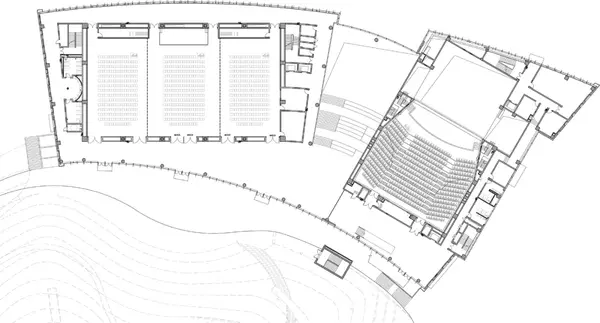 二层平面图  f2 plan aube 欧博