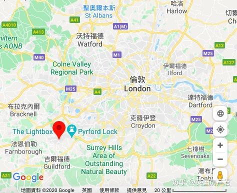 伦敦南部和西南部的通勤区域,即萨里郡和汉普郡,是伦敦通勤带上房价最