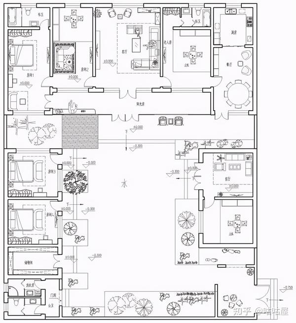 太牛!29岁小伙,建造最美四合院,里面的庭院幽深,太美了