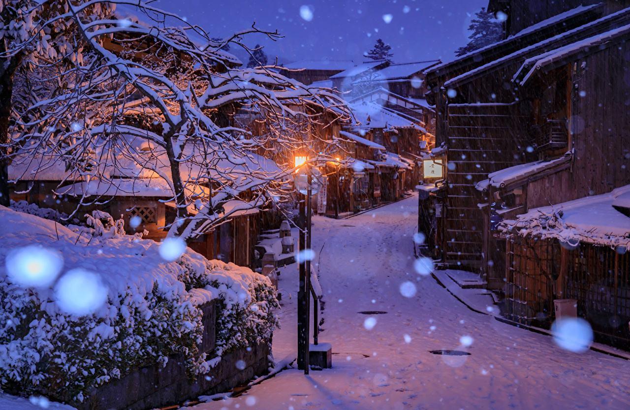 当雪景遇见夜色夜晚雪景的6个拍摄技巧把下雪天玩出新创意
