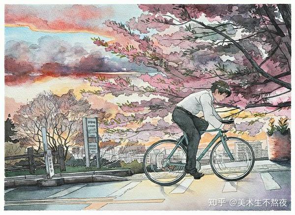 一组日系动画插画,超治愈