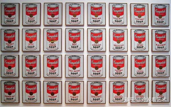 《金宝汤罐头》安迪·沃霍尔 1962年图片来源于网络现藏于纽约现代