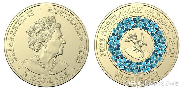 澳大利亚:发行新的 2澳元硬币以奥林匹克运动项目为特色,带有冲浪和
