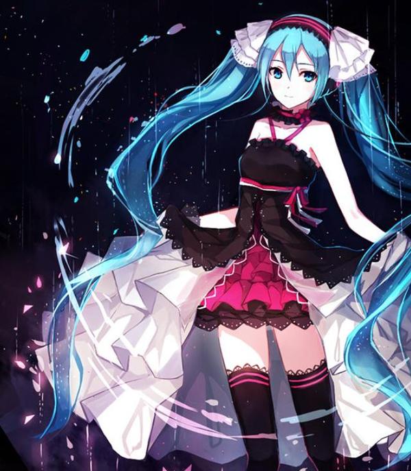 二次元卡通美图:初音未来,最初的声音,无限的未来!