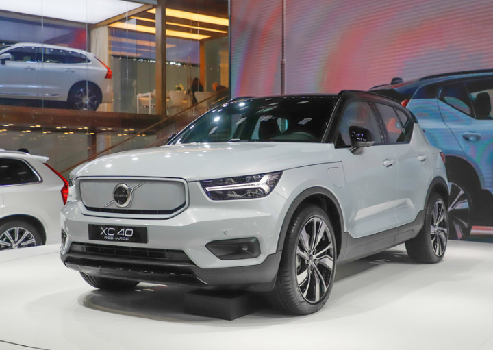 volvoxc40图片,volvoxc60图片 沃尔沃xc40recharge保留运动感增强其个性