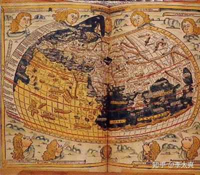 地图集004几张古代西方的世界地图