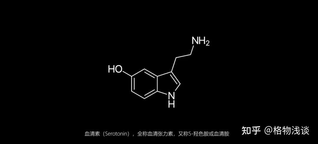 血清素(serotonin,全称血清张力素,又称5-羟色胺或血清胺,简称为5-ht