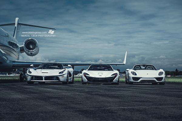 三大神车:918/p1/la ferrari