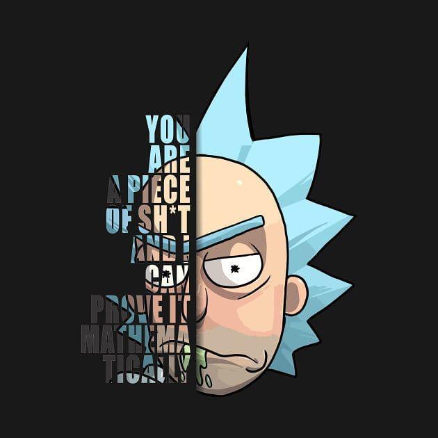 rick and morty头像,rick 头像 为什么拿《瑞克和莫蒂》(rick and morty) 作头像的大