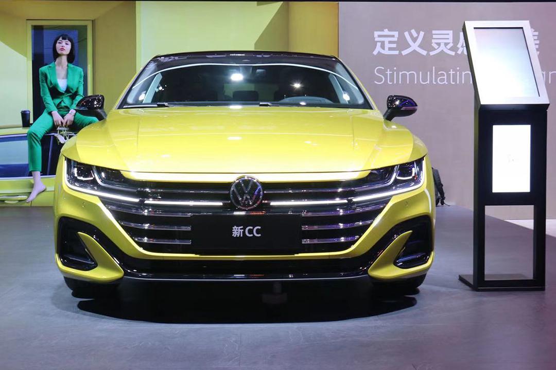 2020广州车展丨轿跑猎装两款风格一汽大众新cc家族亮相
