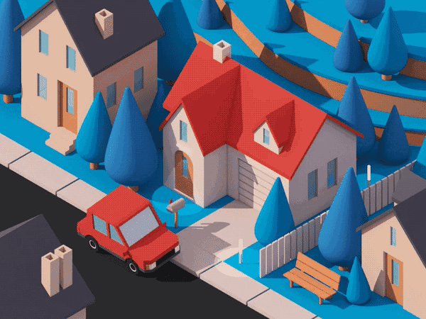 大神真会玩~这组c4d动图,我都看了一整天!