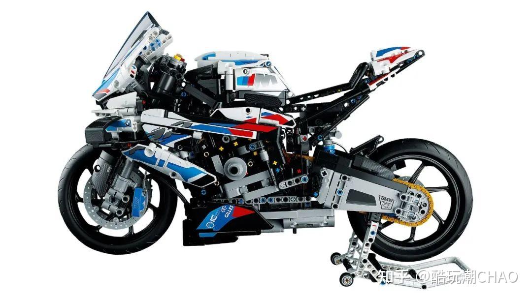 史上最大乐高摩托车15机械组42130宝马摩托车m1000rr发布