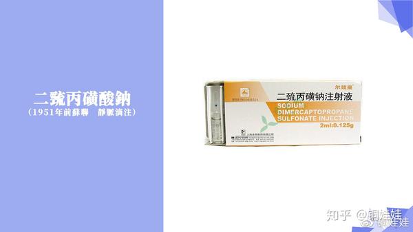 国内仅有两家药企生产二巯丙磺钠注射液 目前市场上能够用于治疗肝豆