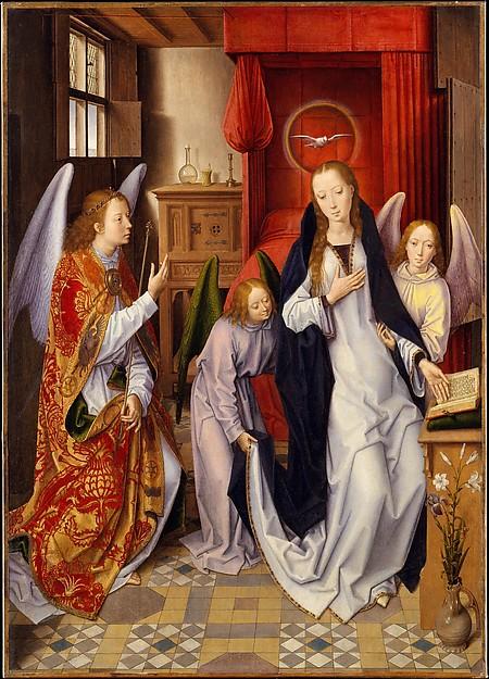 圣母升天 圣母升天(the assumption),是圣母玛利亚死后被迎接到天堂