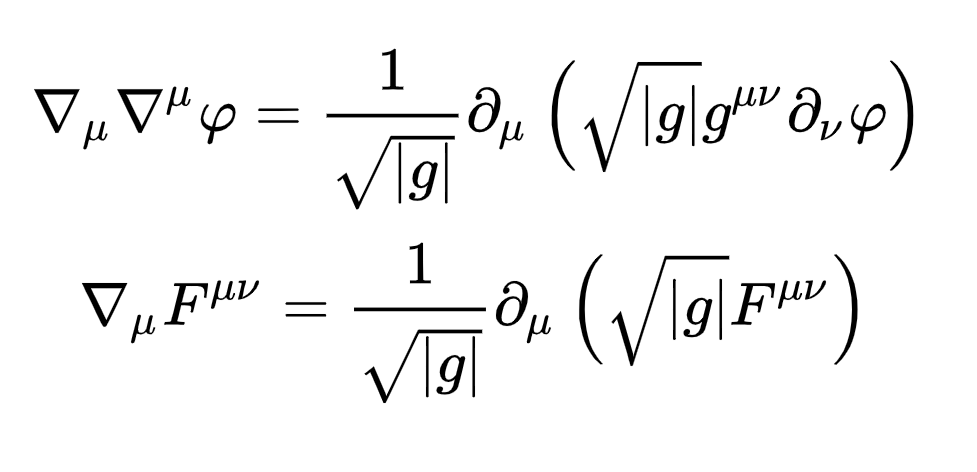 广义相对论里两个重要公式的证明