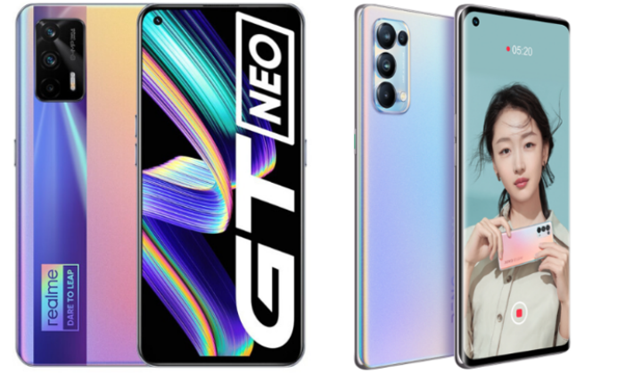 真我gtneo和opporeno5pro哪个更好参数对比哪个更值得入手