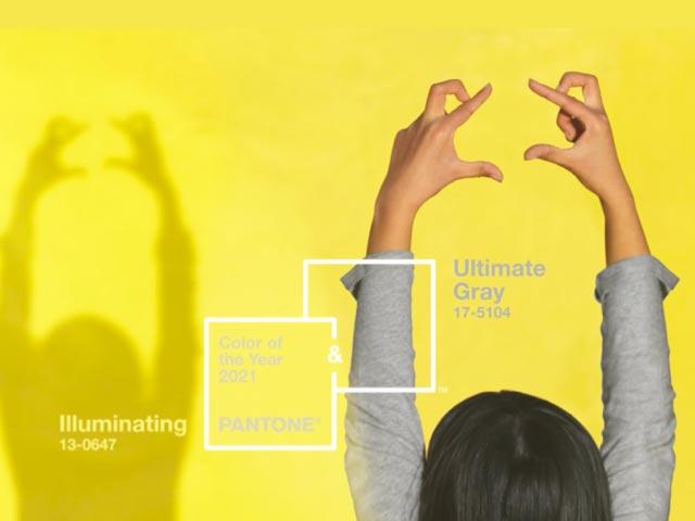 2021 pantone 年度色发布:终极灰与明亮黄
