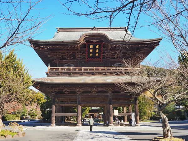 建长寺,位列"镰仓五山"首位 作者拍摄