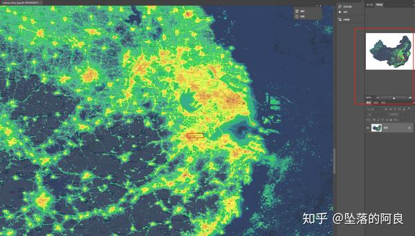 观星专用8k超高清国内光污染地图