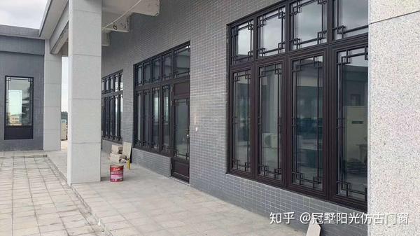 新中式风格农村仿古门窗,一不小心成网红「冠墅阳光」