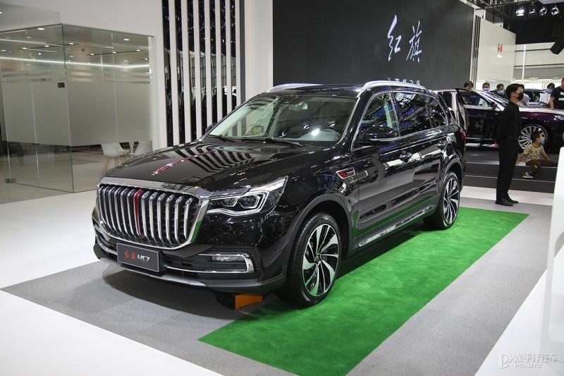 红旗suv新款hs7报价,红旗suv新款hs5报价 2021天津车展:新款红旗hs7实车