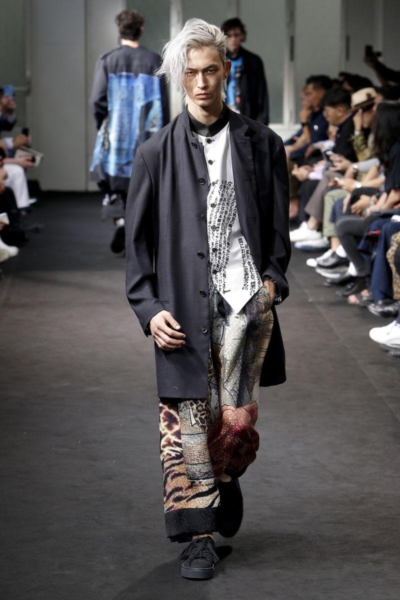 设计师yohji yamamoto(山本耀司)男装作品秀