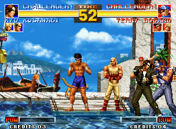 草稚京是kof95的强力角色,各种正逆向择非常强势,加上当时街机上人手