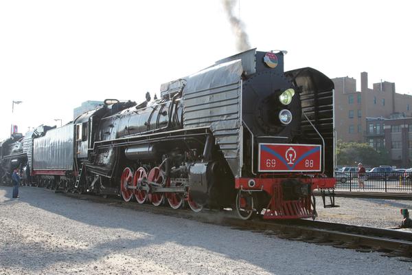 【铁道纪事】小记中国集通铁路出售给美国的三台前进型蒸汽机车