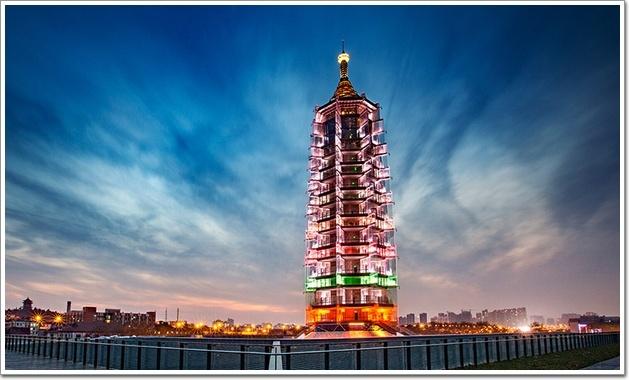 南京大报恩寺琉璃塔变成玻璃塔原来是这个原因