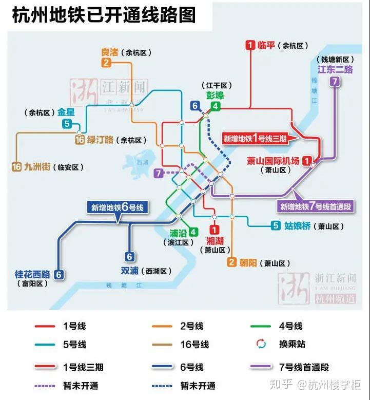 收藏向!杭州地铁十区全通,攻略来了