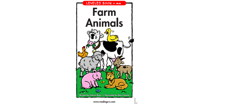 raz aa 第7本farm animals拓展