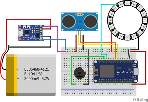 1a 锂离子锂电池充电模组—迷你 usb 一个 sparkfun 超声波传感器 hc