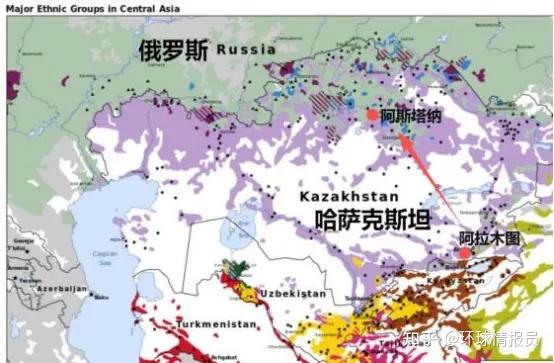 哈萨克斯坦俄罗斯族曾是第一大民族为何却被哈萨克族反超了
