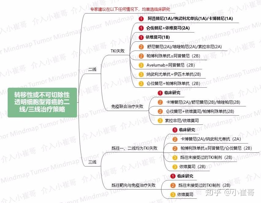 肿瘤思维导图18期 | 肾癌csco 2020诊疗指南