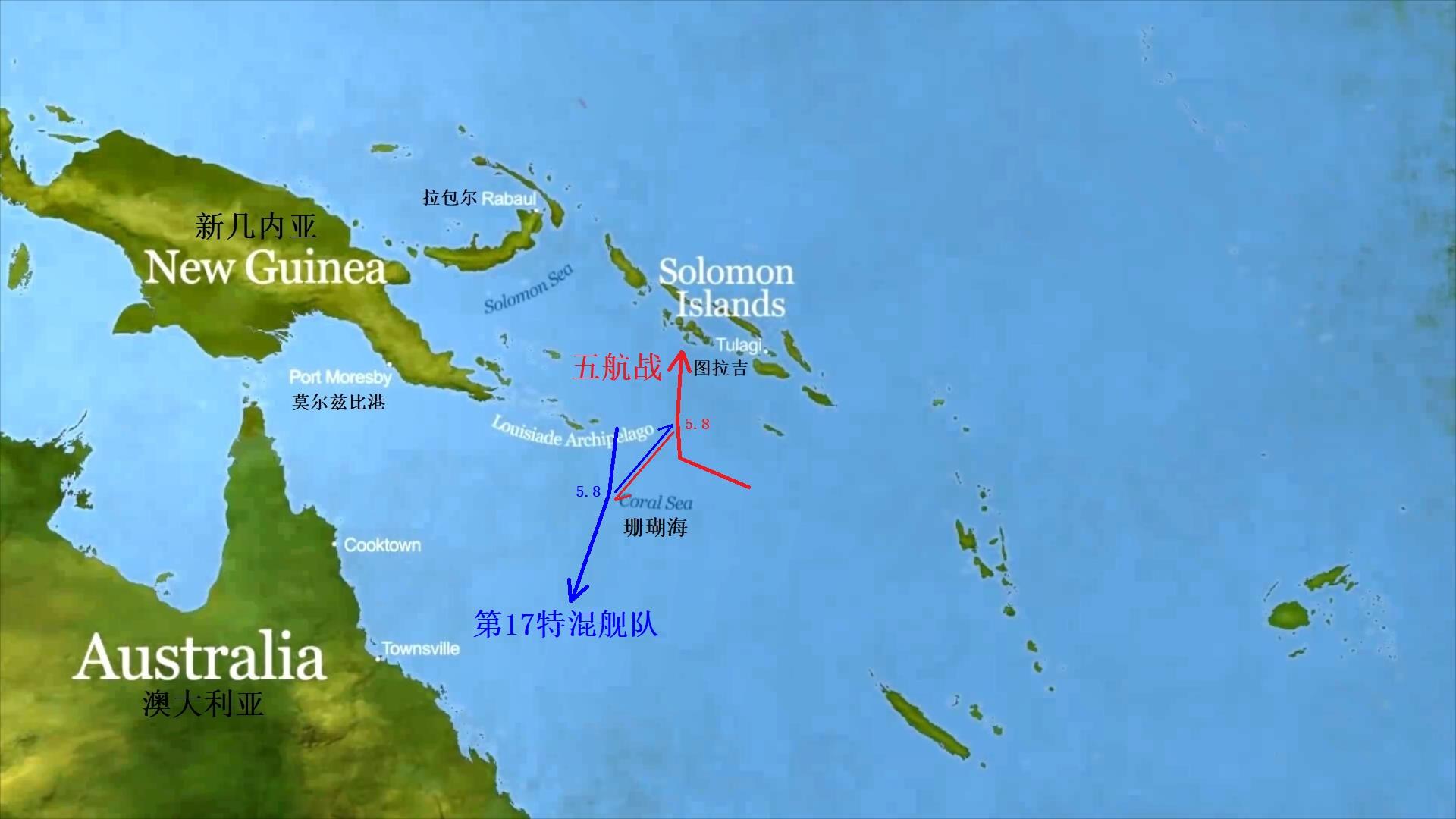 珊瑚海海战 知乎