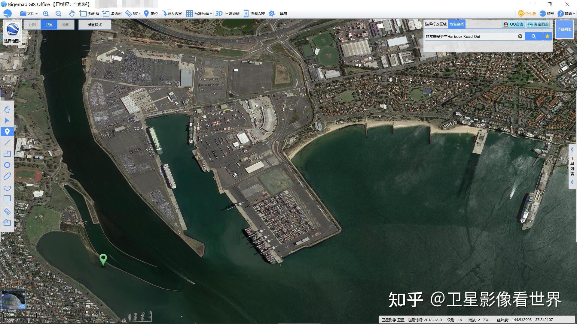 从卫星地图看现代港口最繁忙的港口是哪一个