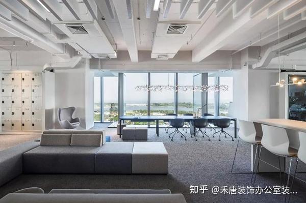 130平办公室装修效果图