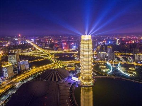 中原第一高楼"大玉米",郑州地标灯光亮化设计解析!