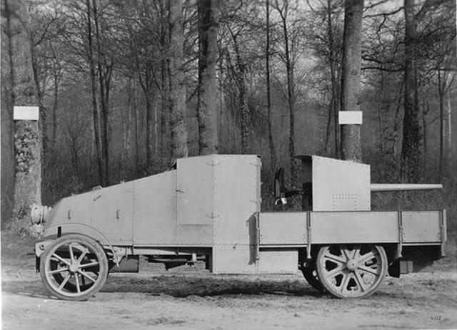 一战法国雷诺47毫米自行火炮只生产了4辆却全部坚持到了战后