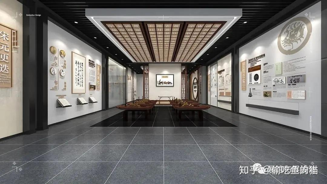 中国风展厅布展