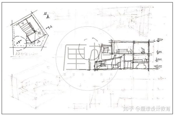 step7  上好总平,剖面图的 墨线