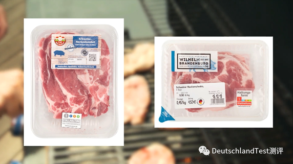 德国猪肉质量测评2个bio6个超市自产好