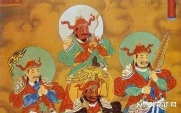 行瘟使者因工作失误转生为人(示意图片:明代瘟神画像局部)