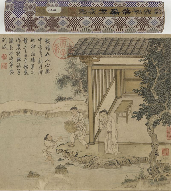 天子三推,皇后亲蚕,男耕女织,这是中国 南宋时期很美丽的小农经济图景