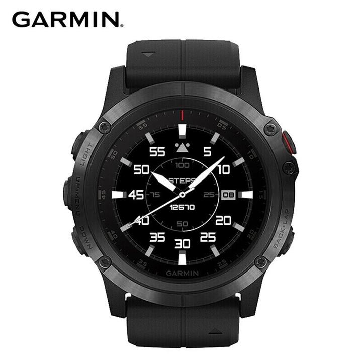 佳明(garmin)户外手表 fenix5xplus 黑色adlc蓝宝石