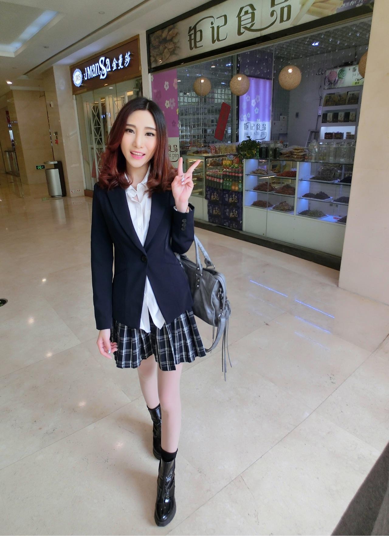 矮个子女生只穿a女生风格?-vivi的回答-知vs男生女生=女生+男生图片