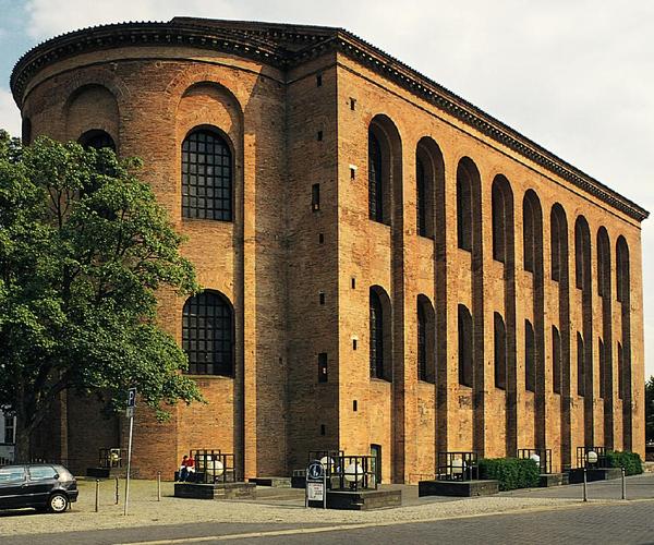 施佩耶尔大教堂 speyer cathedral 1030(德)对君士坦丁巴西利卡内部