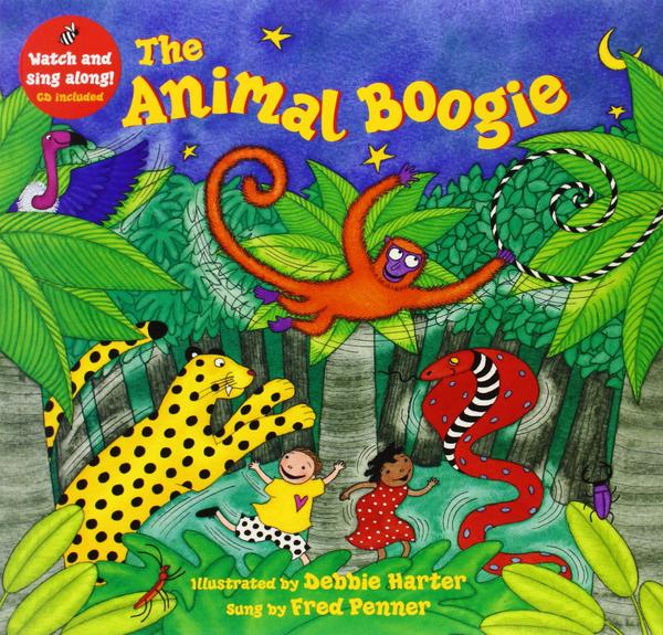 (  )animal boogies (cd book)